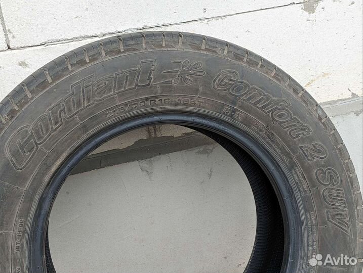 Cordiant Comfort 2 SUV 215/70 R16 104T