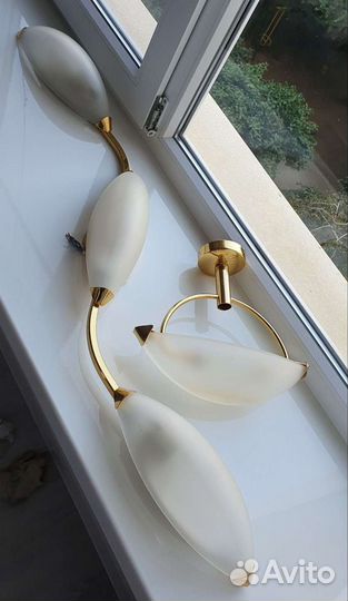 Светильник потолочный подвесной бу