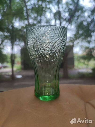 Стакан Macdonalds Coca-Cola зеленый