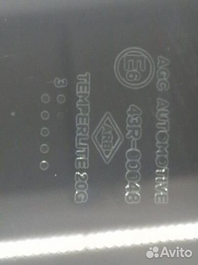 Стекло двери заднее правое Renault Duster F4RA400