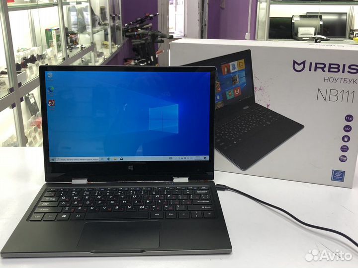 Ноутбук Irbis N4000/4/32ssd акб