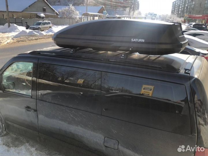 Автобокс на крышу 700 литров двухсторонний