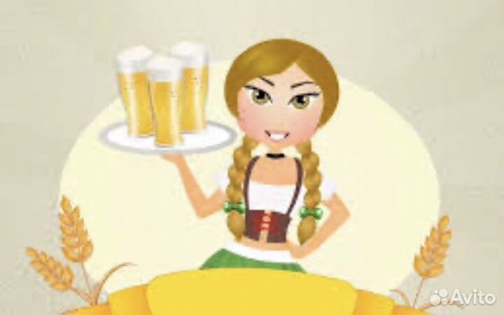Помощник продавца разливного пива на подработку