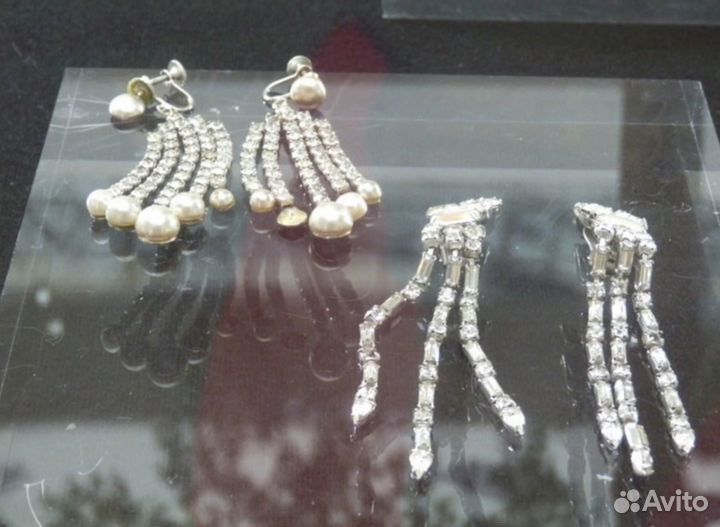 Винтажные Серьги на винтах в стиле Мэрилин Монро