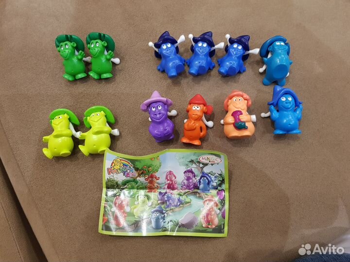 Киндер сюрприз игрушки из разных коллекций