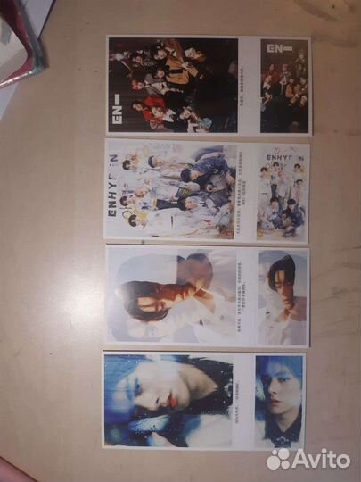 Открытки, мини-постеры Enhypen