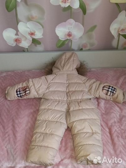 Зимний детский комбинезон