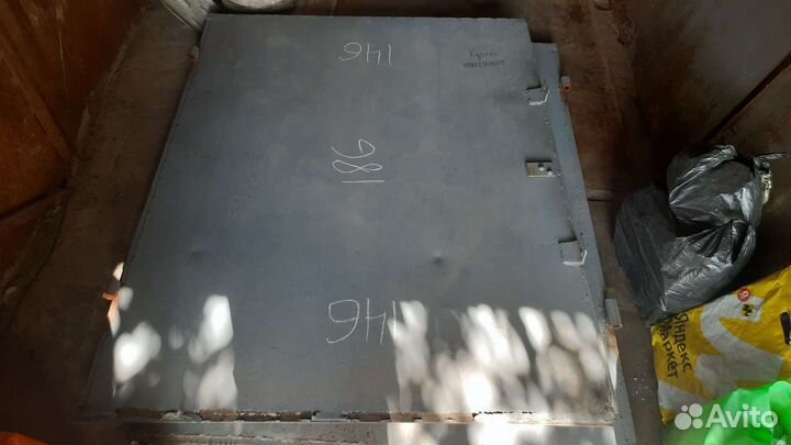 Ворота гаражные металлические калитка распашная