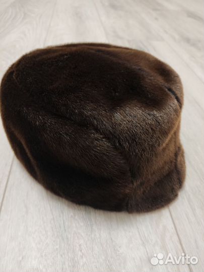 Норковая шапка мужская