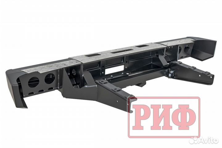 Силовой бампер задний газ Соболь rifgaz-20135