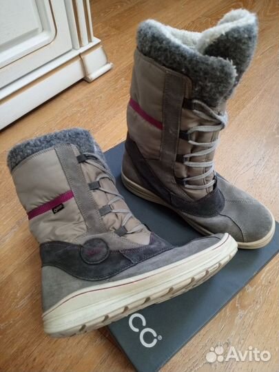 Ботинки ecco 40 размер