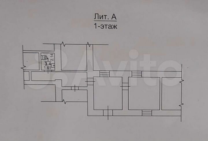 Свободного назначения, 36.7 м²