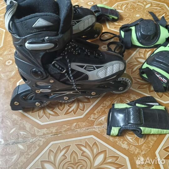 Детские ролики с защитой