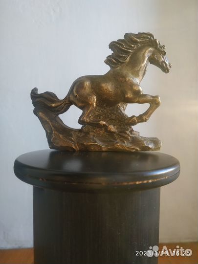 Литьё, Бронза, Латунь, фигурка, Конь