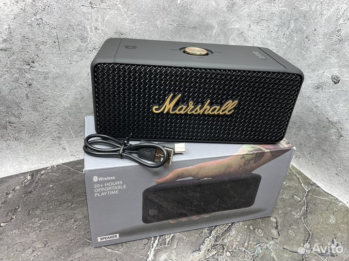 Блютуз колонка мощная marshall emberton