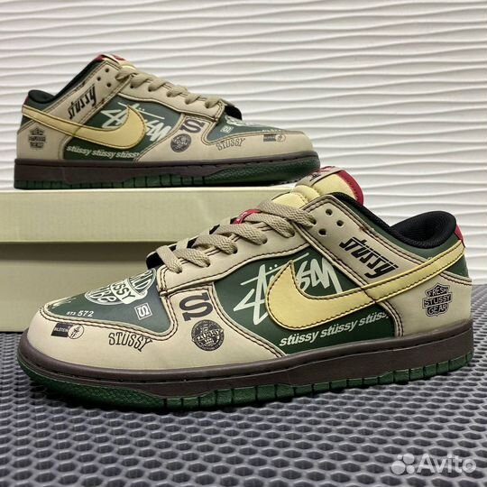 Stussy x Nike Dunk Low SB “BMW M3” 41-45 купить в Москве по низкой