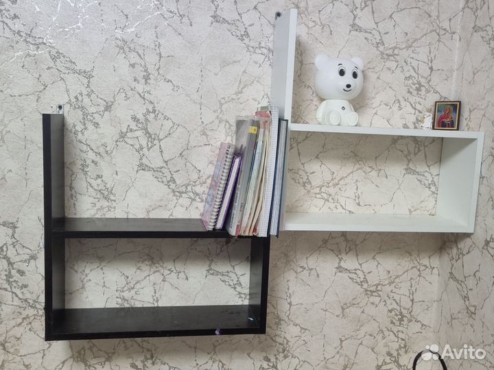 Полка навесная на стену трансформер