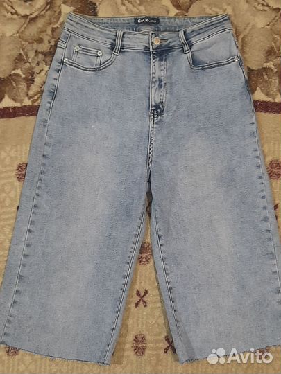 Джинсовые шорты багги у2к