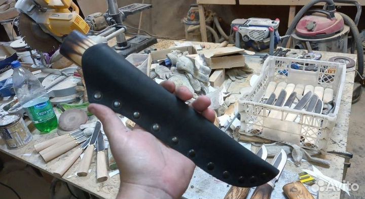 Нож кованый из х12мф