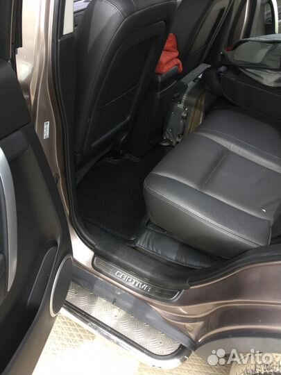 3D коврики для автомобиля chevrolet captiva qd