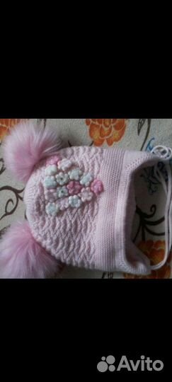 Шапка зимняя, теплая