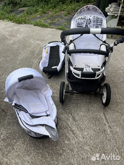 Коляска+детская кроватка