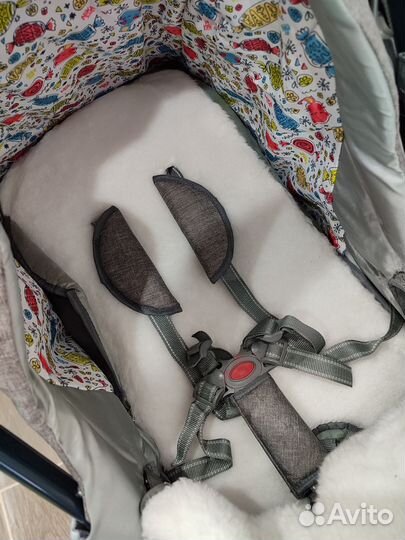 Санки-коляска с укачиванием