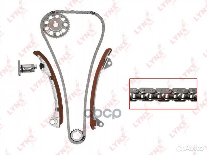 TK-0197 Комплект цепи грм lynxauto TK-0197 lynx