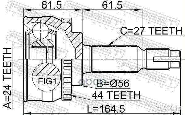 Шрус 0210-078A44