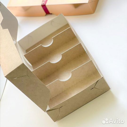 Кондитерские коробки для эклеров и эскимо