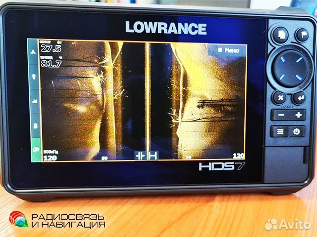 Эхолот-картплоттер Lowrance HDS 7 Live +лоция