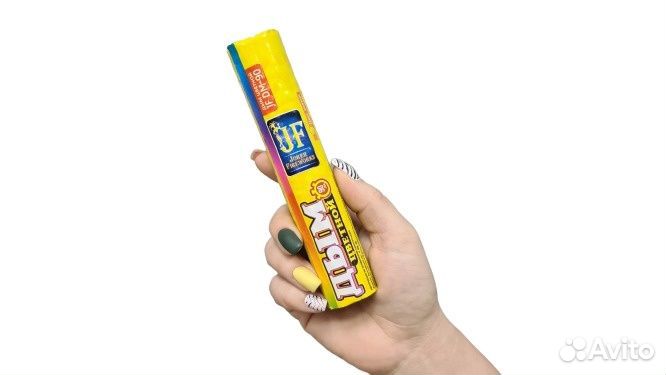 Цветной дым (желтый 90 сек)