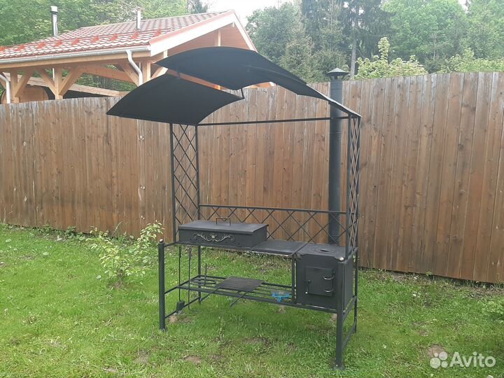 Мангалы с крышей Большой ассортимент