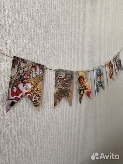 Винтажная гирлянда