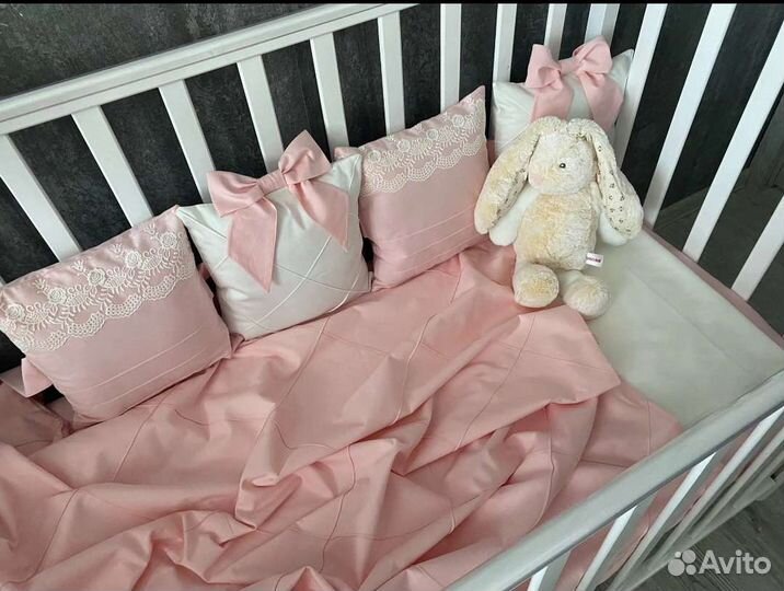 Комплект постельного белья для новорожденных