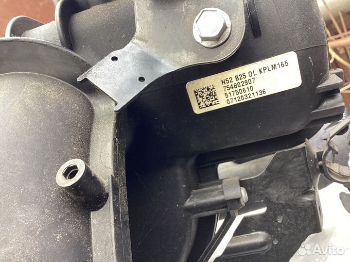 Топливная заслонка бмв N52B25