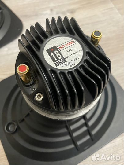 18 sound nd1090 + XT1086 вч дрйвер рупор