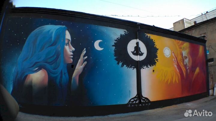 Роспись стен Барнаул