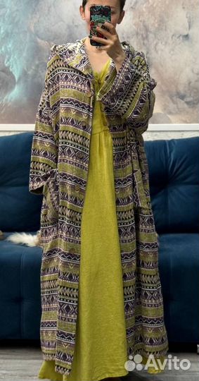 Пальто в стиле бохо