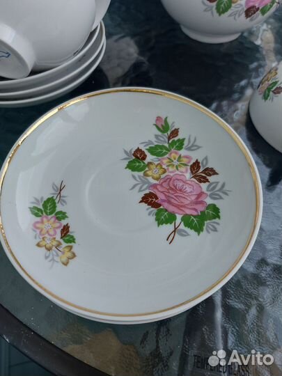 Чайный сервиз СССР Дулево