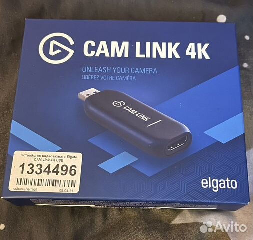 Карта захвата Elgato CAM Link 4K новая купить в Электрогорске ...