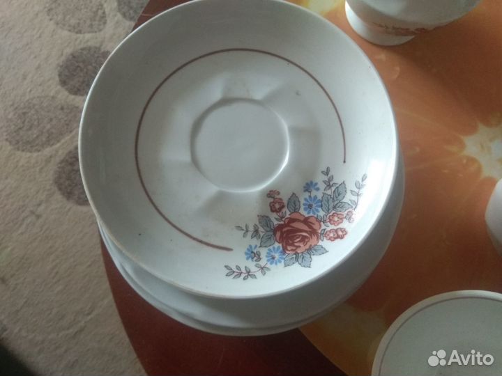 Сервиз чайный 21 предмет Рижский фарфоровый завод