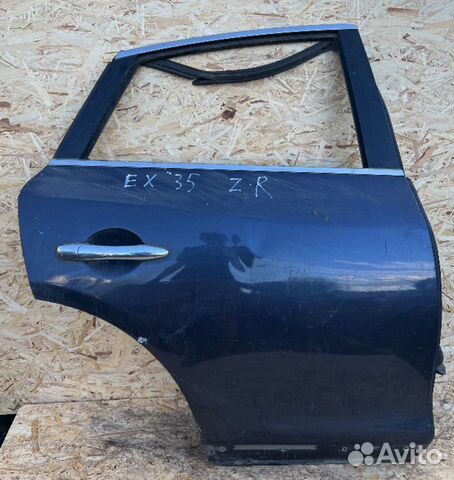 Дверь задняя правая Infiniti EX35 1 поколение