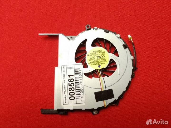 008561 Вентилятор (кулер) для ноутбука Acer Aspire