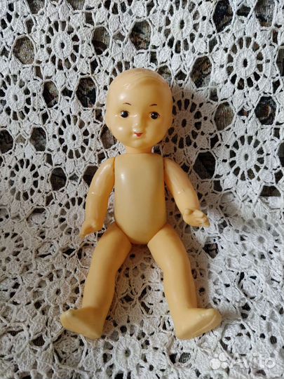 Редкая кукла, пупс СССР. Рельефка.Сибигрушка