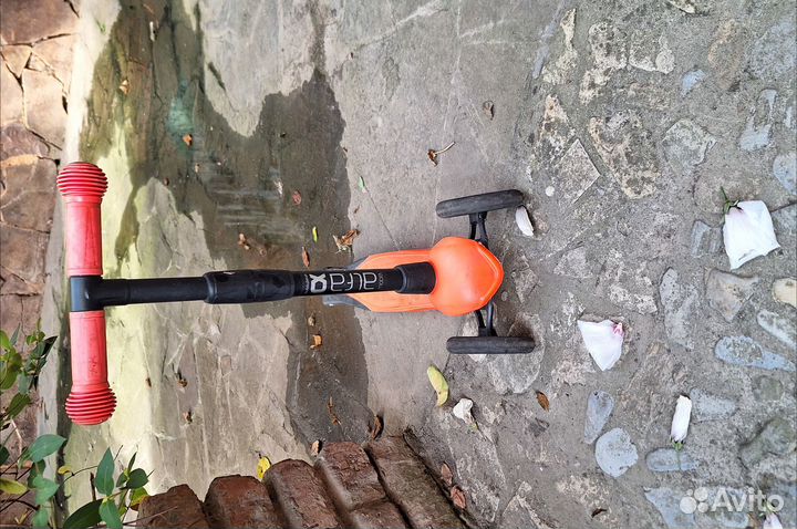 Самокат детский трехколесный бу