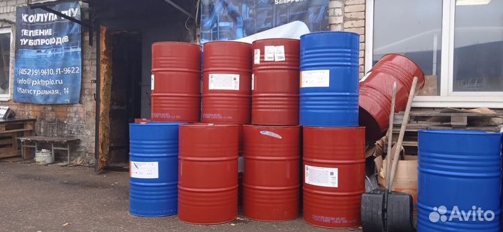 Бочка металлическая бу 200л