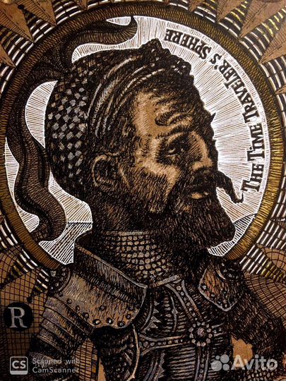 Из серии иконы стимпанка. Графический коллаж в авт