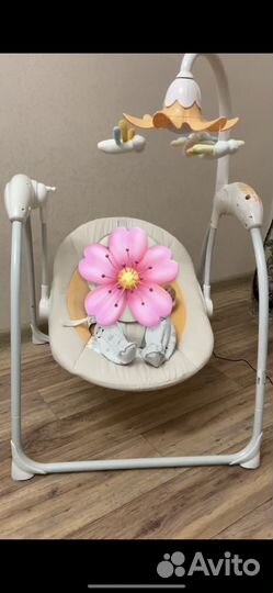 Детские электронные качели