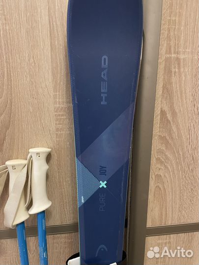 Лыжи горные женские head